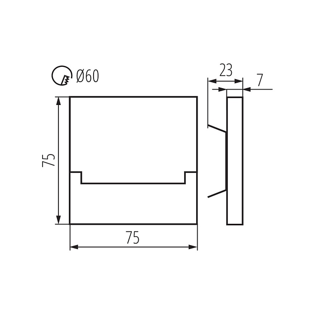 Подсветка лестницы Kanlux SABIK LED WW 27079 изображение 5 Подсветка лестницы Kanlux SABIK LED WW 27079 Фото № 5