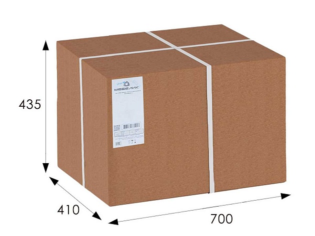 Приставной стол Мебелик Неро 005501 Фото № 2