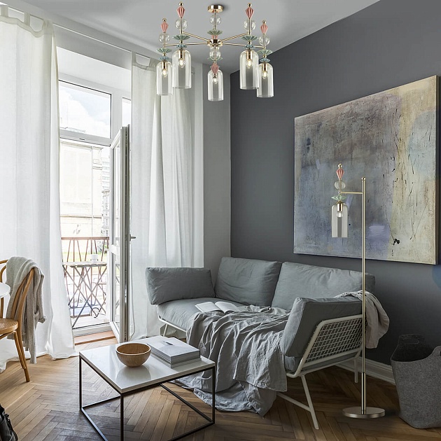 Подвесная люстра Odeon Light Classic Bizet 4855/5C Фото № 13