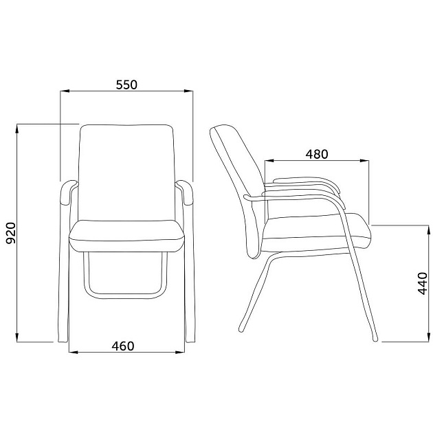 Офисный стул AksHome Oscar бежевый, экокожа, цвет каркаса хром 70058 изображение 2 Офисный стул AksHome Oscar бежевый, экокожа, цвет каркаса хром 70058 Фото № 2