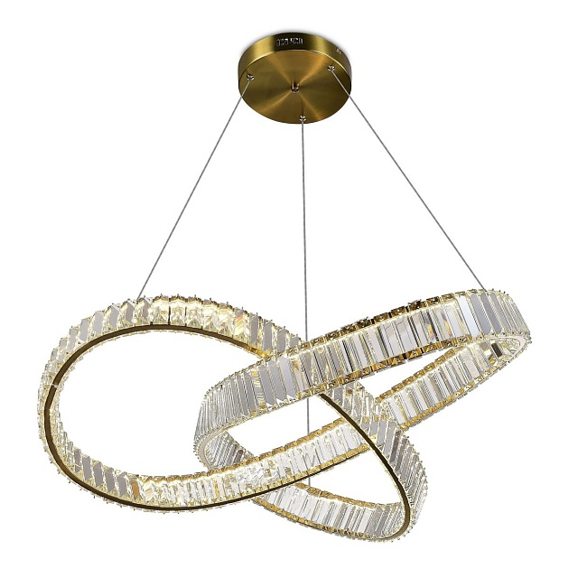 Подвесной светодиодный светильник iLedex Woodstock 2118-D600 BR Фото № 1