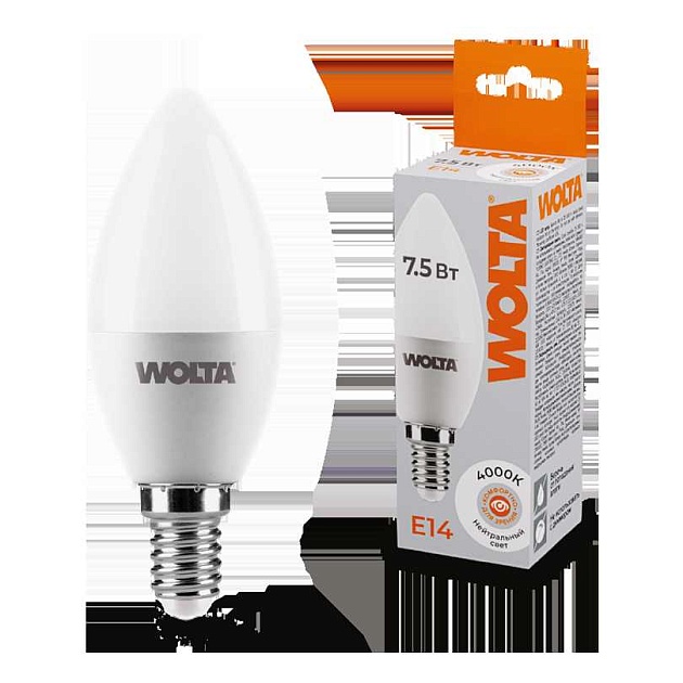 Светодиодная лампа WOLTA 25SC7.5E14 Фото № 1