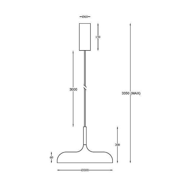Подвесной светодиодный светильник Maytoni Gerhard MOD189PL-L12GR3K1 Фото № 6