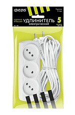 Удлинитель ФАZA 3гн 5м б/з УДП-3-500 1