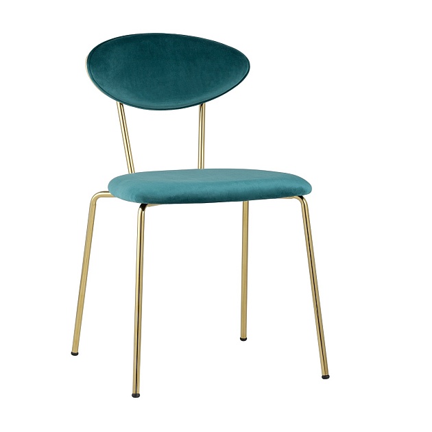 Кухонный стул Stool Group Ники бирюзовый 139014 LIGHT GREEN FUT-74 Фото № 1