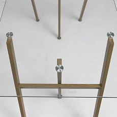 Письменный стол AksHome Nephrite прозрачный, стекло 86203 1