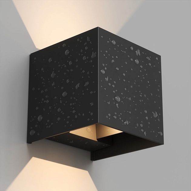 Уличный настенный светодиодный светильник Denkirs Malbec DK9770-BK Фото № 3