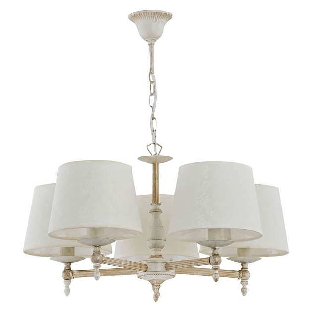 Подвесная люстра Adilux Roksana White 18535 изображение 1 Подвесная люстра Adilux Roksana White 18535 Фото № 1