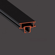 Однорядный карнизный профиль Flexy IZI KARNIZ 01 10174 IZI KARNIZ 01 9005