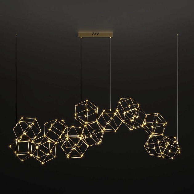 Подвесной светодиодный светильник Eurosvet Uma 90168/14 медь изображение 3 Подвесной светодиодный светильник Eurosvet Uma 90168/14 медь Фото № 3