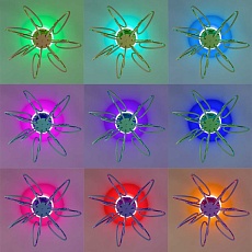 Потолочная светодиодная люстра Citilux Salma Smart CL224A172 3