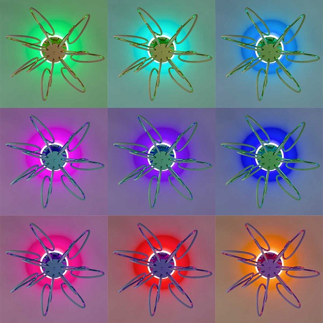 Потолочная светодиодная люстра Citilux Salma Smart CL224A172 Фото № 4