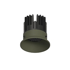 POINTS Точечный светильник GLAZ LED 220В 8Вт 3000К CRI90 50° NO-DIM пепельно-зеленый
