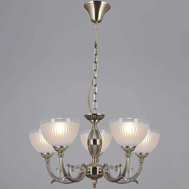 Люстра Illumico IL9939-5PSQ-24 AB CAPELLA Фото № 1