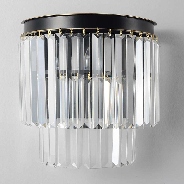Настенный светильник Crystal Lux MAXIME AP2 BLACK изображение 4 Настенный светильник Crystal Lux MAXIME AP2 BLACK Фото № 4