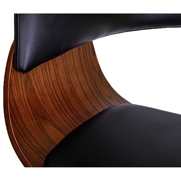 Барный стул AksHome Rossi черный, экокожа 61722 изображение 3 Барный стул AksHome Rossi черный, экокожа 61722 Фото № 3