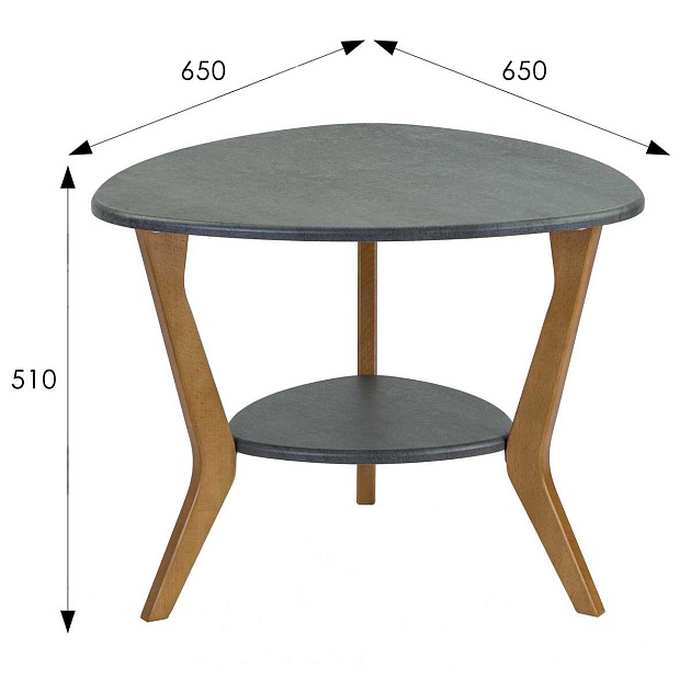 Журнальный стол Мебелик BeautyStyle 15 007836 изображение 2 Журнальный стол Мебелик BeautyStyle 15 007836 Фото № 2