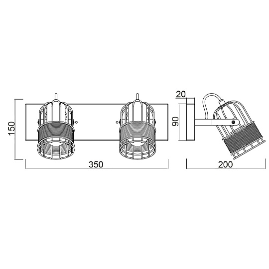 Спот Vele Luce Extra VL6472W02 изображение 5 Спот Vele Luce Extra VL6472W02 Фото № 5
