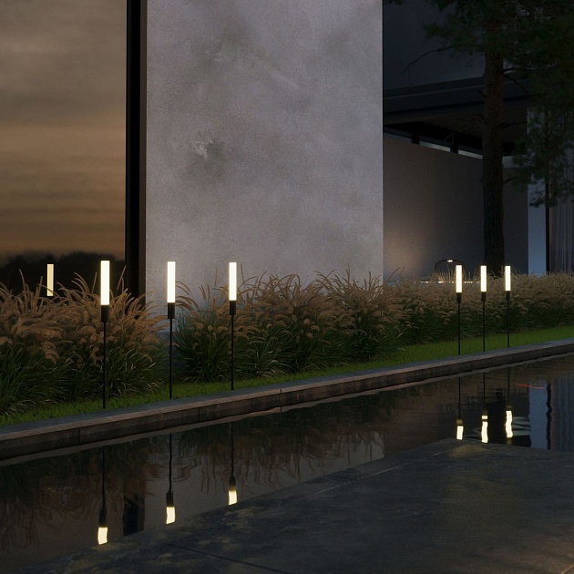 Ландшафтный светодиодный светильник Elektrostandard Invi 35155/F a069445 Фото № 3