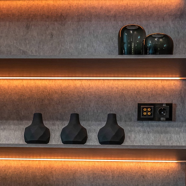 Розетка с заземлением Werkel черный матовый W1171008 4690389156878 Фото № 7