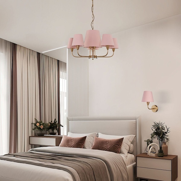 Подвесная люстра Eurosvet Milos 60153/8 латунь Фото № 6