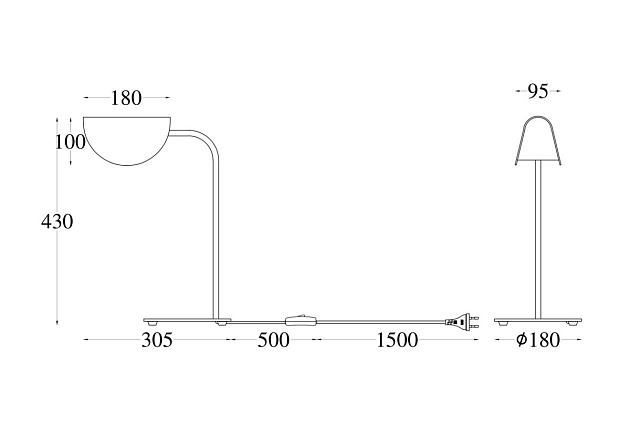 Настольная лампа Maytoni Technical Mollis MOD126TL-01B Фото № 9