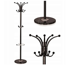 Напольная вешалка AksHome Antika черный, металл 50626 2