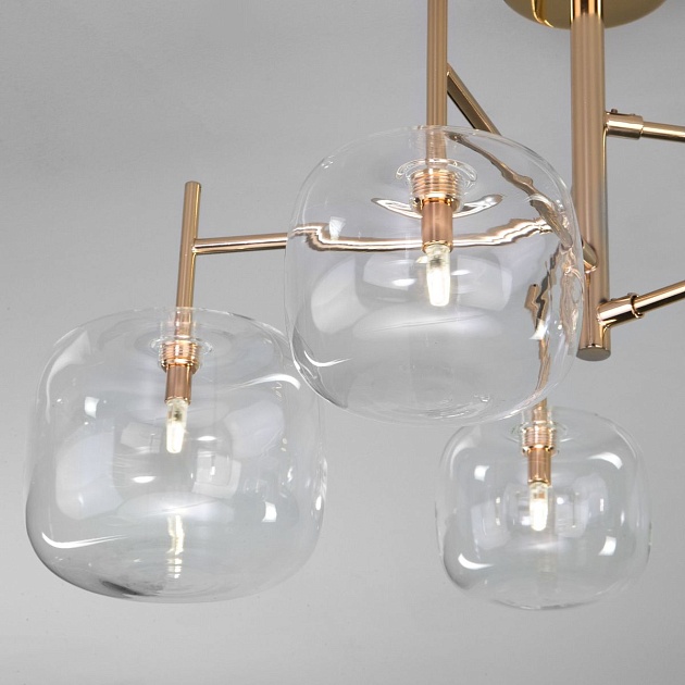 Потолочная люстра Eurosvet Jar 70128/5 золото изображение 4 Потолочная люстра Eurosvet Jar 70128/5 золото Фото № 4