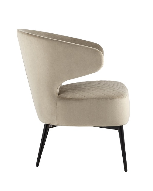 Кресло Stool Group Royal велюр бежевый vd-royal-b5 Фото № 4