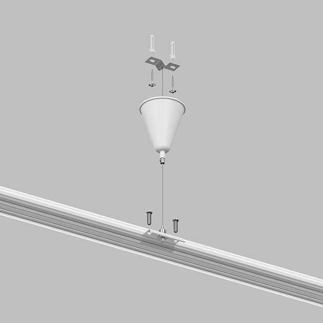Подвесная система для треков Denkirs Solid Base TR1105-WH Фото № 4