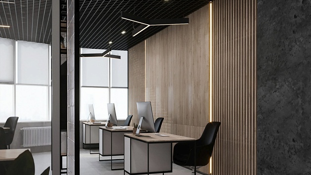 Подвесной светодиодный светильник Siled Trio-Star-Prof 7370457 изображение 3 Подвесной светодиодный светильник Siled Trio-Star-Prof 7370457 Фото № 3