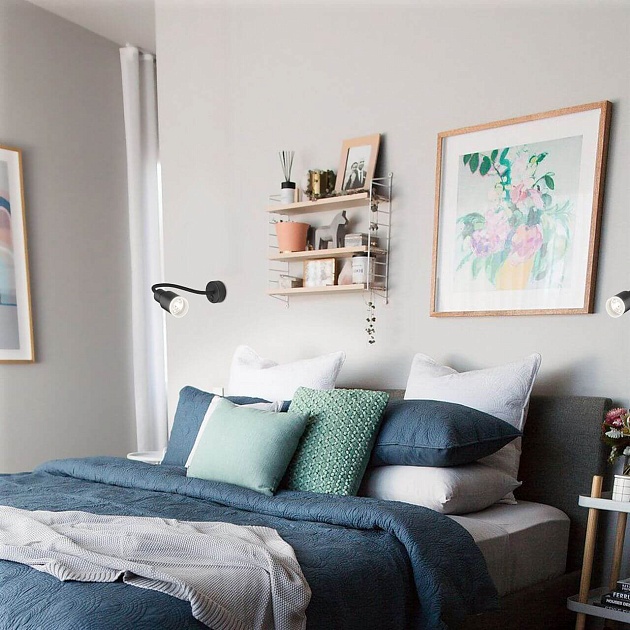 Бра Elektrostandard Molly MRL LED 1015 черный a043982 Фото № 4