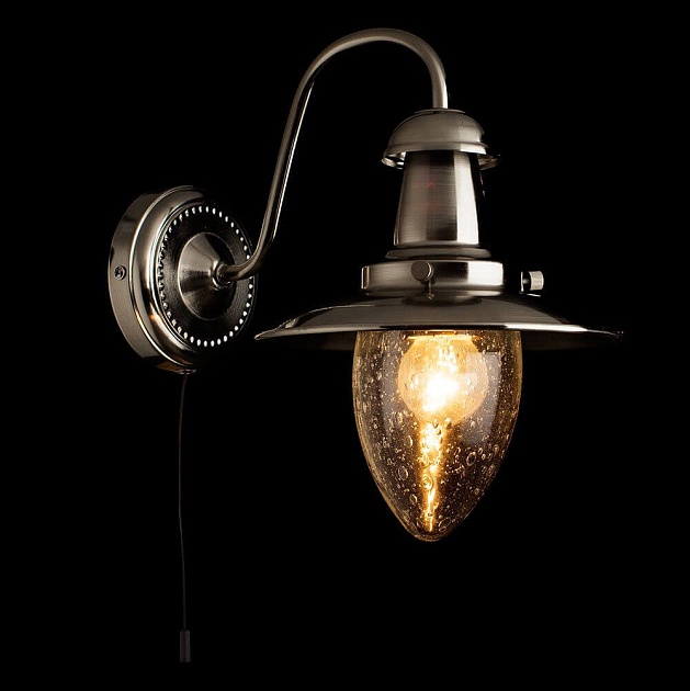 Бра Arte Lamp Fisherman A5518AP-1SS Фото № 3
