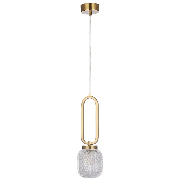 Подвесной светильник Crystal Lux Carolina SP1 V2 BRASS Фото № 1