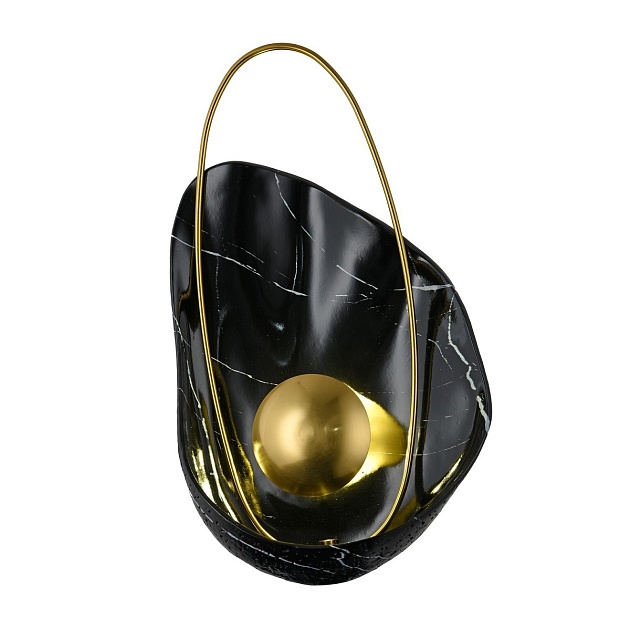 Настенный светодиодный светильник Gerhort G61355/1wBK+GD изображение 1 Настенный светодиодный светильник Gerhort G61355/1wBK+GD Фото № 1