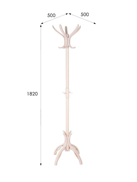 Напольная вешалка Мебелик В 12Н 003207 Фото № 3