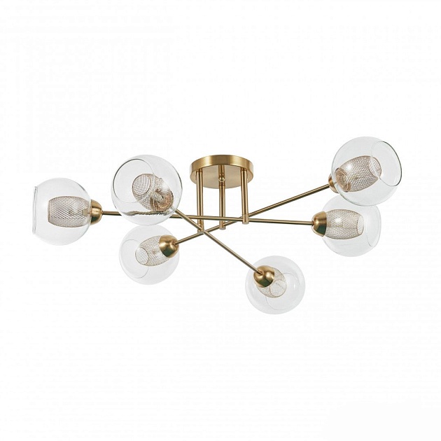 Потолочная люстра Arte Milano Neapolis72880 272880/6 GD Фото № 1