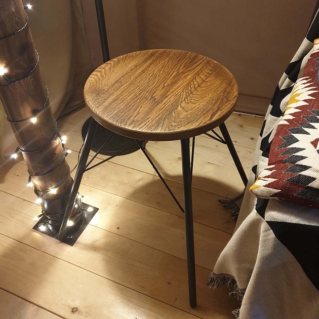 Табурет Sheffilton SHT-ST16/S37 дуб брашированный/черный 2915332301 Фото № 2