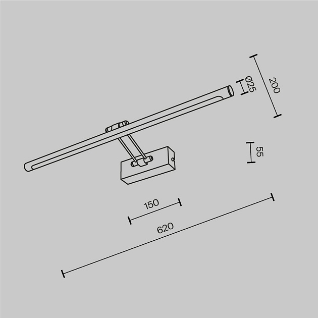 Подсветка Maytoni MIR267WL-L14CH3K Фото № 6