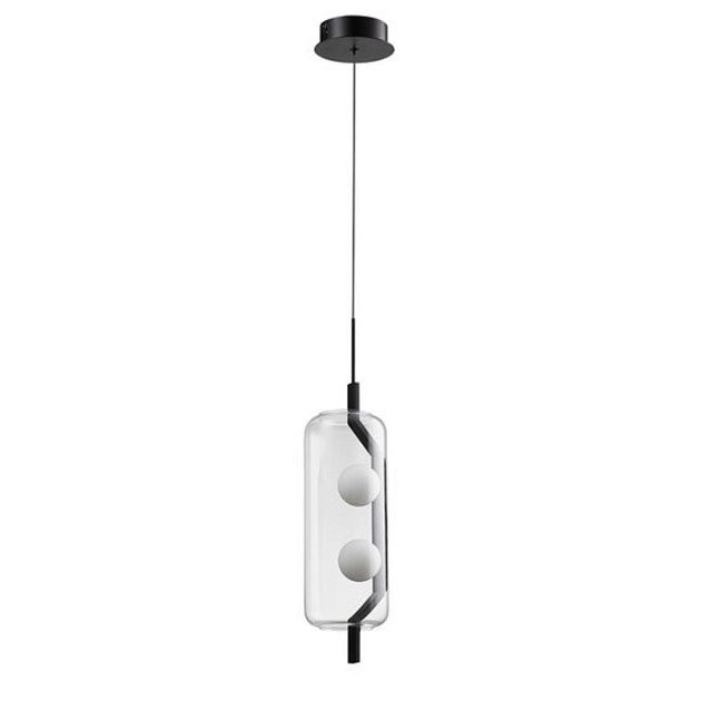 Подвесной светодиодный светильник Arte Lamp Geneva A2341SP-2BK Фото № 1
