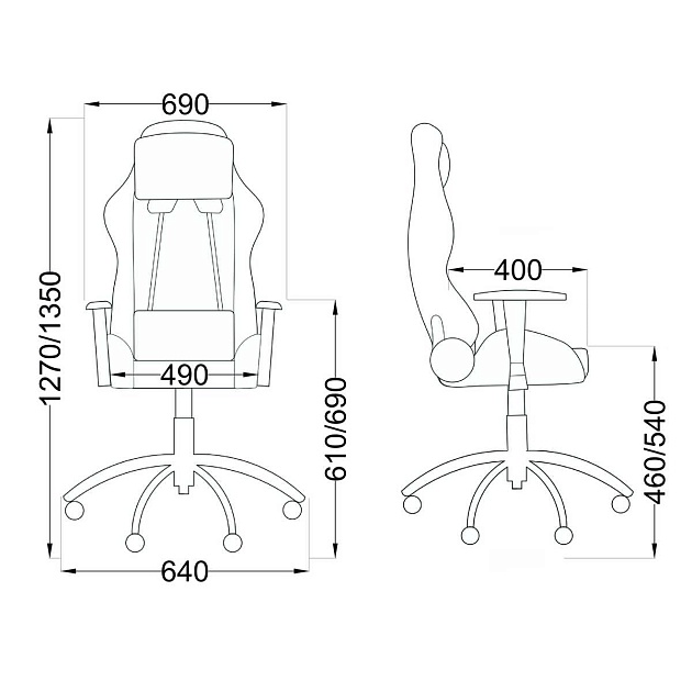 Игровое кресло AksHome Savage серый + черный, ткань 83800 изображение 2 Игровое кресло AksHome Savage серый + черный, ткань 83800 Фото № 2