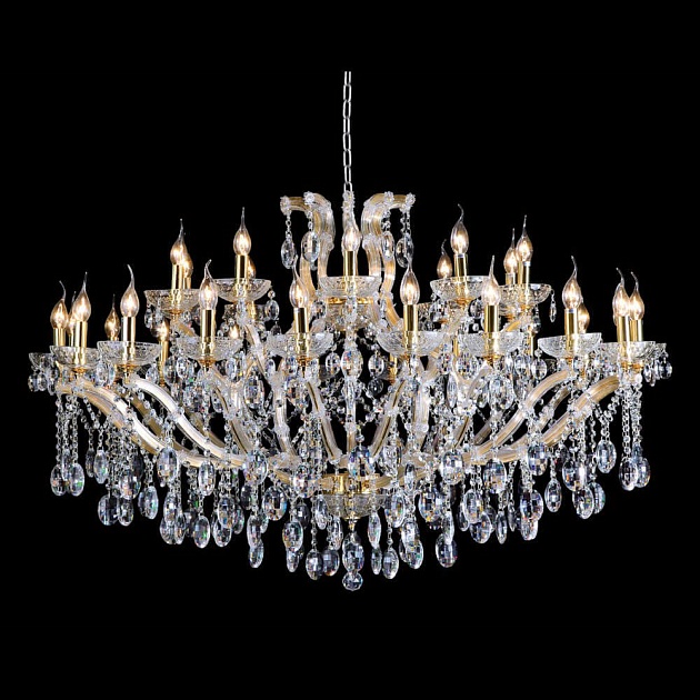 Подвесная люстра Crystal Lux Hollywood SP20+10 Gold Фото № 1