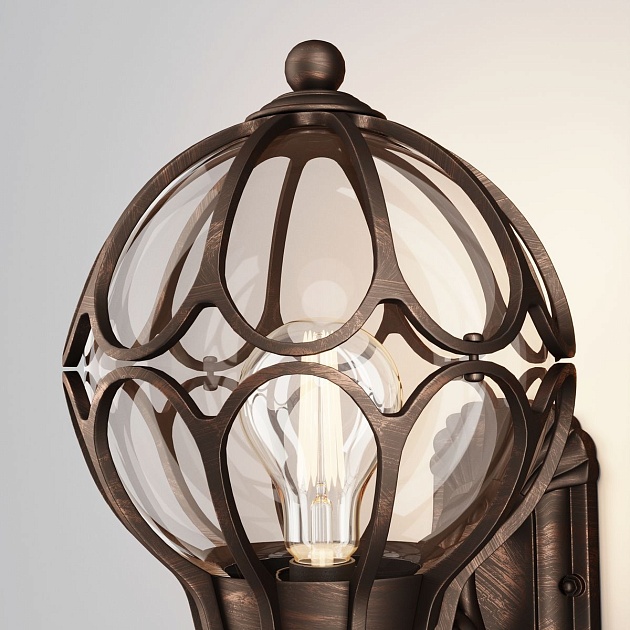 Уличный настенный светильник Maytoni Via O024WL-01G Фото № 5