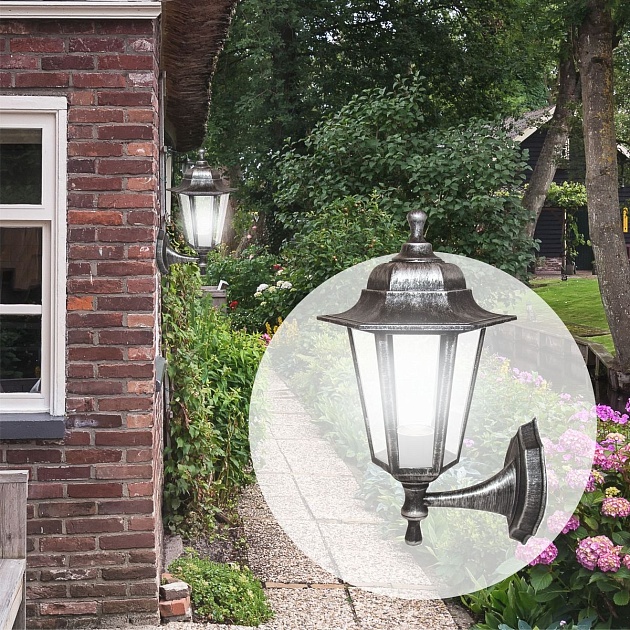 Уличный настенный светильник Apeyron Леда 11-99сер Фото № 5