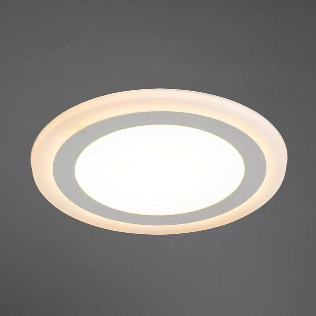 Встраиваемый светодиодный светильник Arte Lamp Rigel A7616PL-2WH изображение 3 Встраиваемый светодиодный светильник Arte Lamp Rigel A7616PL-2WH Фото № 3