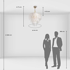 Подвесная люстра De City Бриз 111017009 1