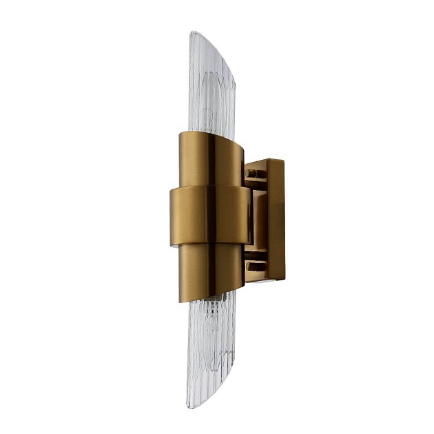 Бра Crystal Lux Justo AP2 Brass Фото № 5