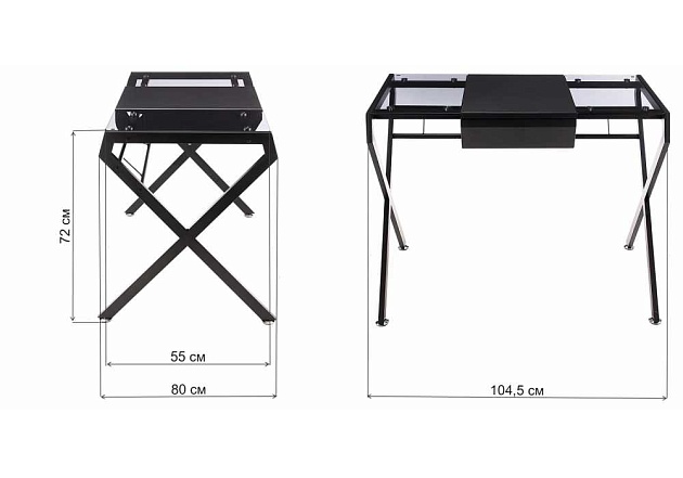 Письменный стол Woodville Agat 1673 Фото № 3