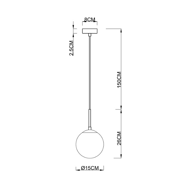 Подвесной светильник Arte Lamp Volare A1565SP-1BK Фото № 2