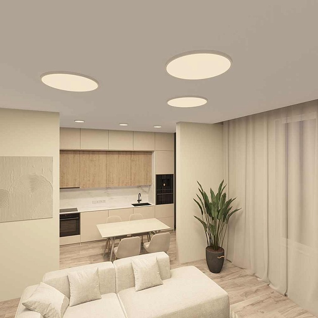 Накладной светильник Denkirs THIN DK6520-WH изображение 6 Накладной светильник Denkirs THIN DK6520-WH Фото № 6